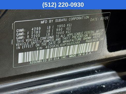 Used 2023 Subaru Impreza 2.0i Sport image 40