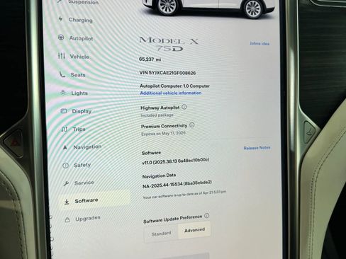 Used 2016 Tesla Model X 75D AWD/4WD image 41