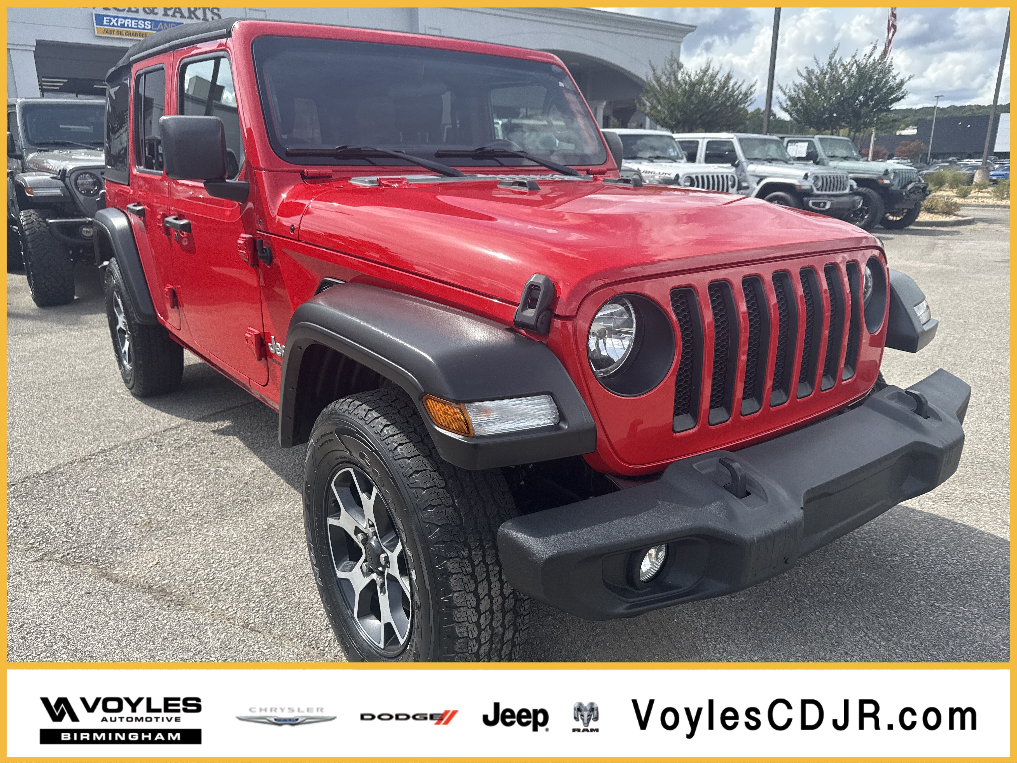 Used 2019 Jeep Wrangler Unlimited Sport S AWD/4WD image 1