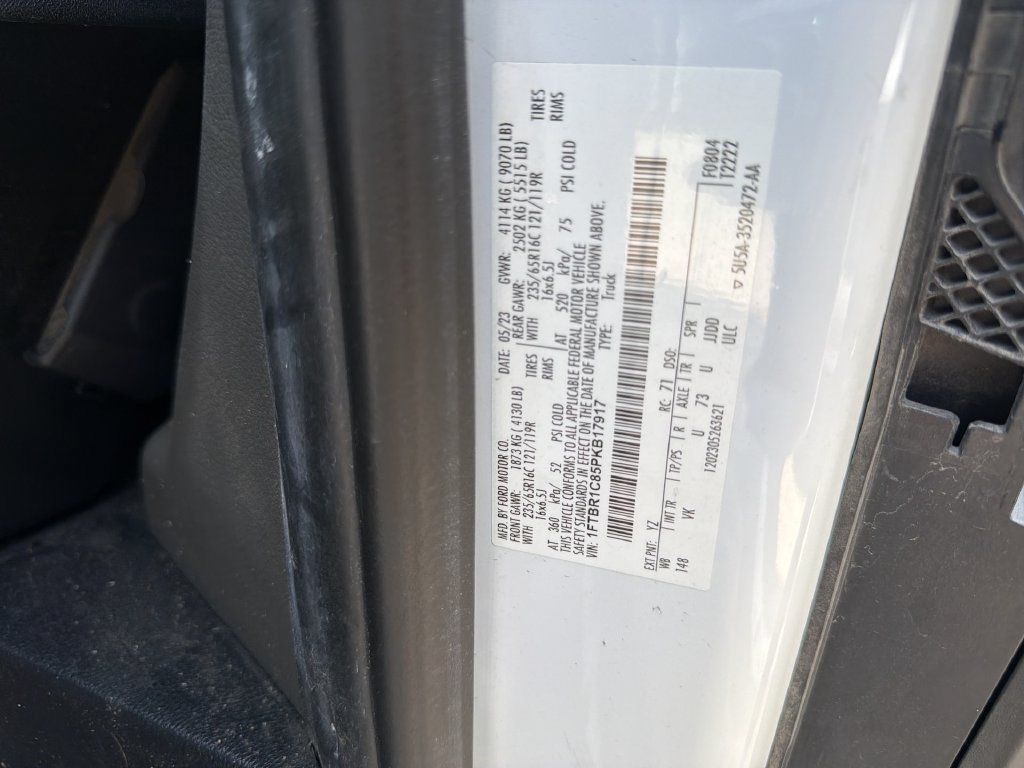 Used 2023 Ford Transit 250 Medium Roof w/ Load Area Protection Package RWD image 3