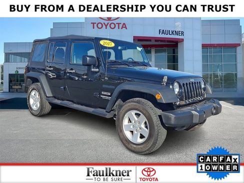 Used 2017 Jeep Wrangler Unlimited Sport w/ Quick Order Package 23S image 1