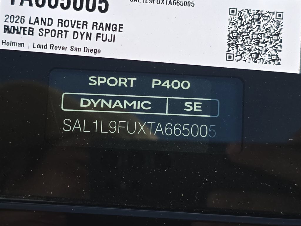 New 2026 Land Rover Range Rover Sport Dynamic SE AWD/4WD image 38