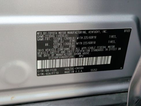 Used 2022 Toyota RAV4 SE AWD/4WD image 39