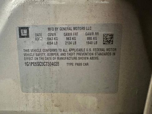 Used 2012 Chevrolet Cruze LT FWD image 43