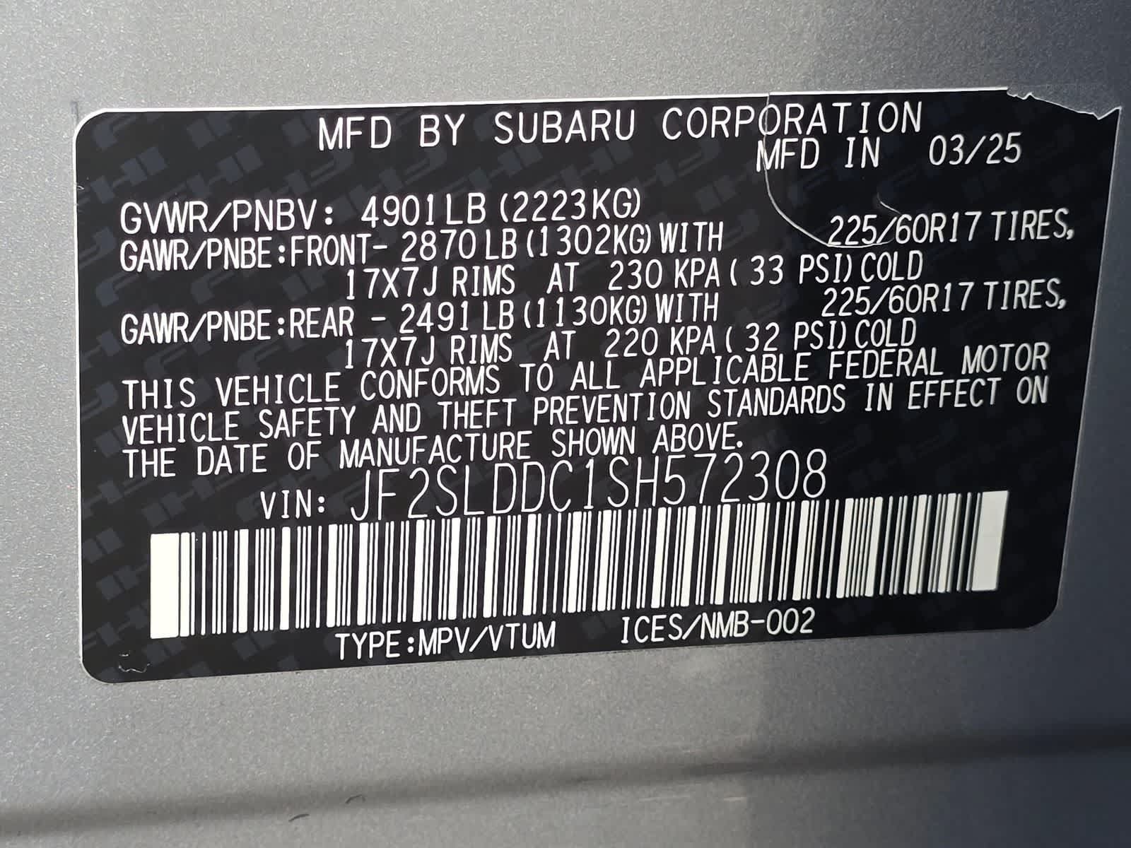 Certified 2025 Subaru Forester Premium AWD/4WD image 32
