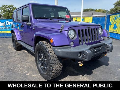 Used 2017 Jeep Wrangler Unlimited Sahara AWD/4WD image 1