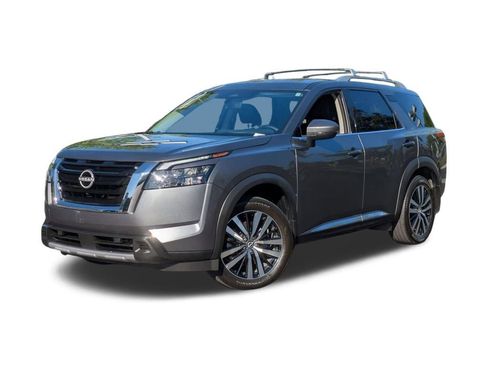 Certified 2025 Nissan Pathfinder Platinum w/ Cargo Package FWD image 1