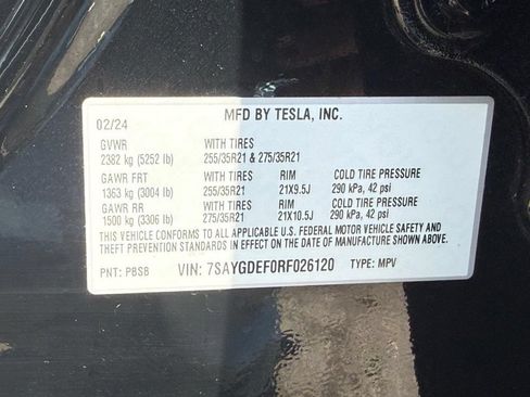 Used 2024 Tesla Model Y Performance AWD/4WD image 27