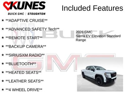 New 2026 GMC Sierra EV Elevation