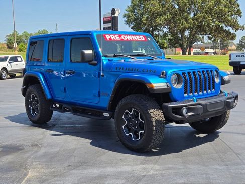 Used 2023 Jeep Wrangler Unlimited Rubicon 4xe w/ Steel Bumper Group AWD/4WD image 7