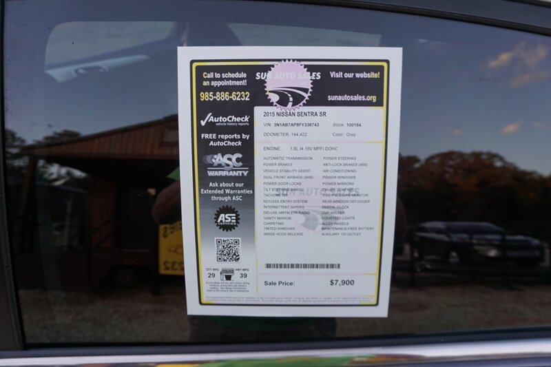 Used 2015 Nissan Sentra SR FWD image 30