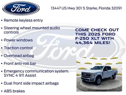 Used 2025 Ford F250 XLT AWD/4WD image 22