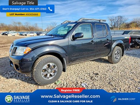 Used 2017 Nissan Frontier PRO-4X w/ Pro-4x Luxury Package AWD/4WD image 1