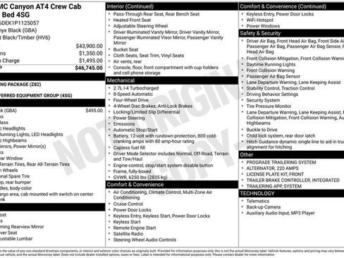 Used 2023 GMC Canyon AT4 image 3