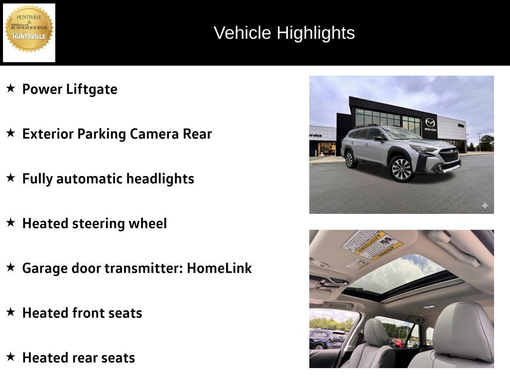 Used 2024 Subaru Outback Limited XT w/ Tech Package 2 AWD/4WD image 13
