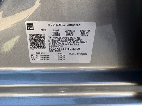 New 2026 Chevrolet Silverado 3500 LT w/ All Star Edition image 16