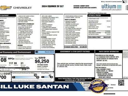 Used 2024 Chevrolet Equinox EV LT w/ LPO, Trailering Package