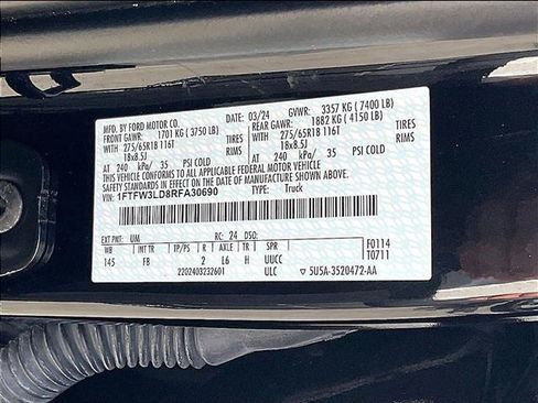 Used 2024 Ford F150 XLT w/ Equipment Group 302A MID AWD/4WD image 30