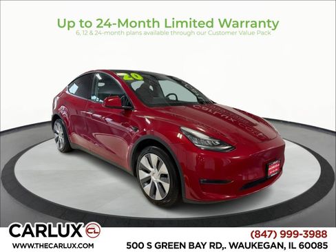 Used 2020 Tesla Model Y Long Range AWD/4WD image 1