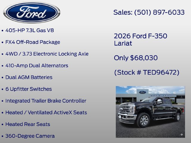 New 2026 Ford F350 Lariat AWD/4WD image 6