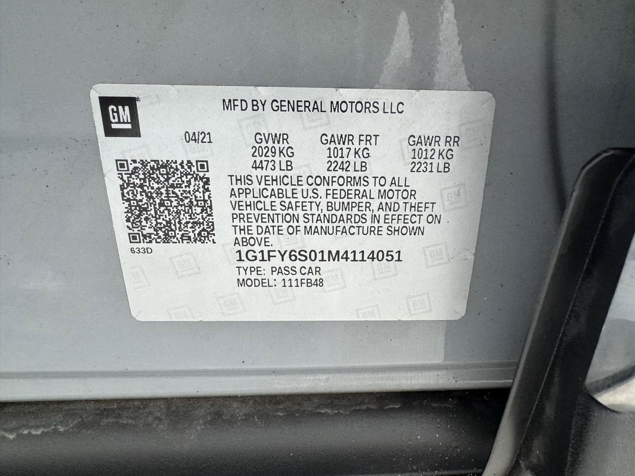 Used 2021 Chevrolet Bolt LT FWD image 35
