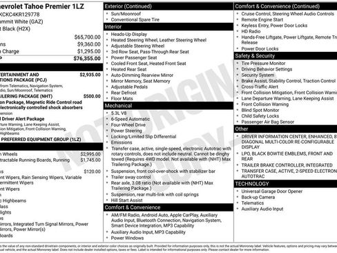 Used 2019 Chevrolet Tahoe Premier AWD/4WD image 58