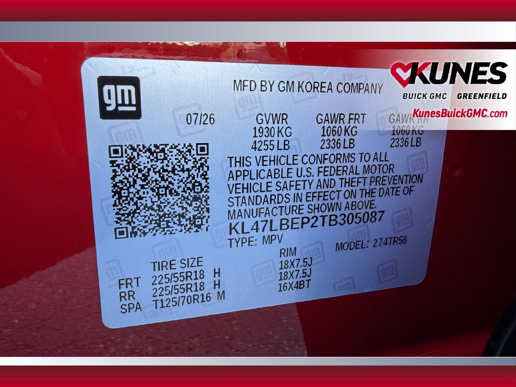 New 2026 Buick Envista Sport Touring w/ Convenience I Package FWD image 42