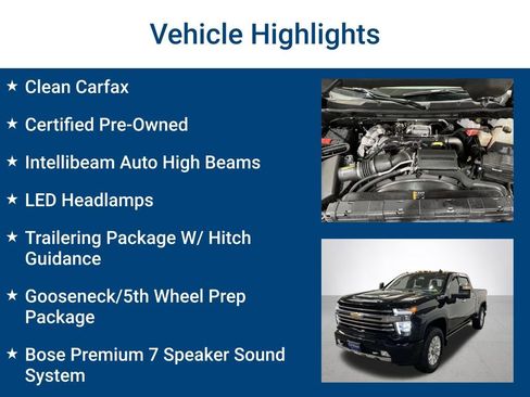 Certified 2023 Chevrolet Silverado 3500 High Country w/ Z71 Off-Road Package image 3