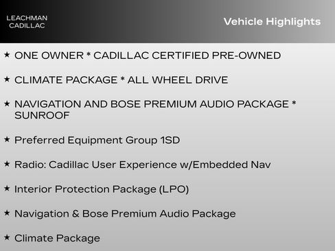 Certified 2023 Cadillac CT4 Premium Luxury AWD/4WD image 7