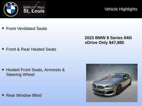 Used 2023 BMW 840i Gran Coupe xDrive image 31