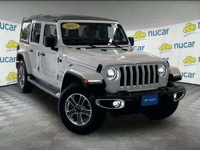 Used 2023 Jeep Wrangler Unlimited Sahara w/ LED Lighting Group
