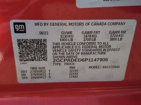 Certified 2023 Chevrolet Silverado 1500 RST w/ LPO, Dark Essentials Package image 32