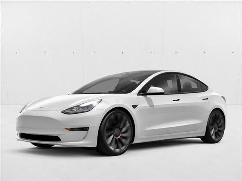 Used 2021 Tesla Model 3 Long Range AWD/4WD image 1