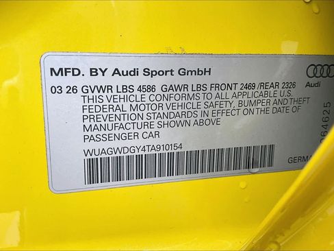 New 2026 Audi RS 3 AWD/4WD image 18