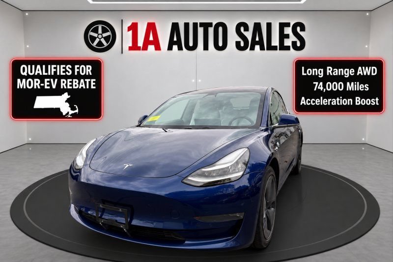 Used 2018 Tesla Model 3 Long Range AWD/4WD image 1