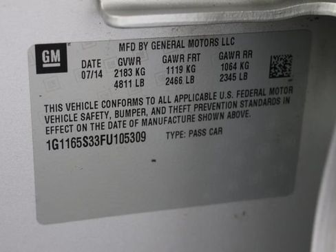 Used 2015 Chevrolet Impala LTZ FWD image 28