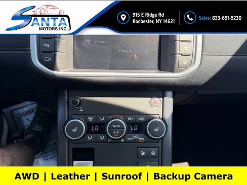 Used 2018 Land Rover Range Rover Evoque SE Premium AWD/4WD image 8