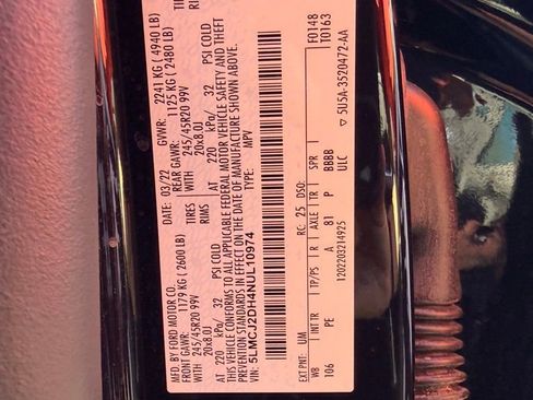 Used 2022 Lincoln Corsair Reserve w/ Sport Package image 29