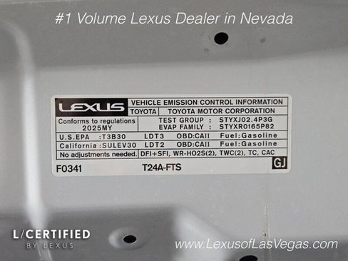 Certified 2025 Lexus TX 350 FWD w/ Convenience Package image 29