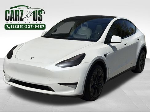 Used 2020 Tesla Model Y Long Range AWD/4WD image 1