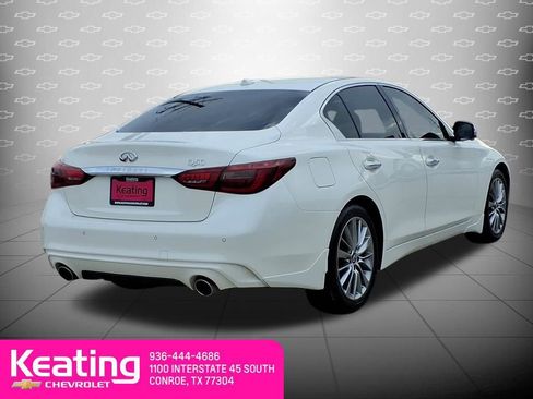 Used 2023 INFINITI Q50 Luxe w/ Cargo Package RWD image 6