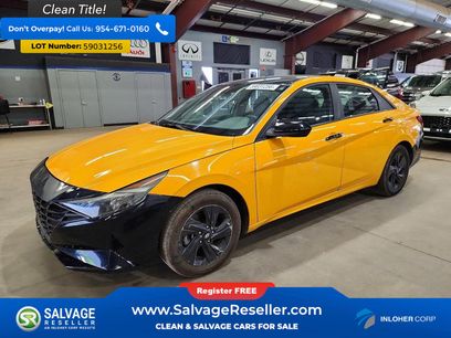 Used 2023 Hyundai Elantra Blue w/ Cargo Package