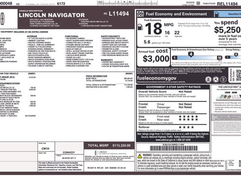 Used 2024 Lincoln Navigator L Reserve image 59