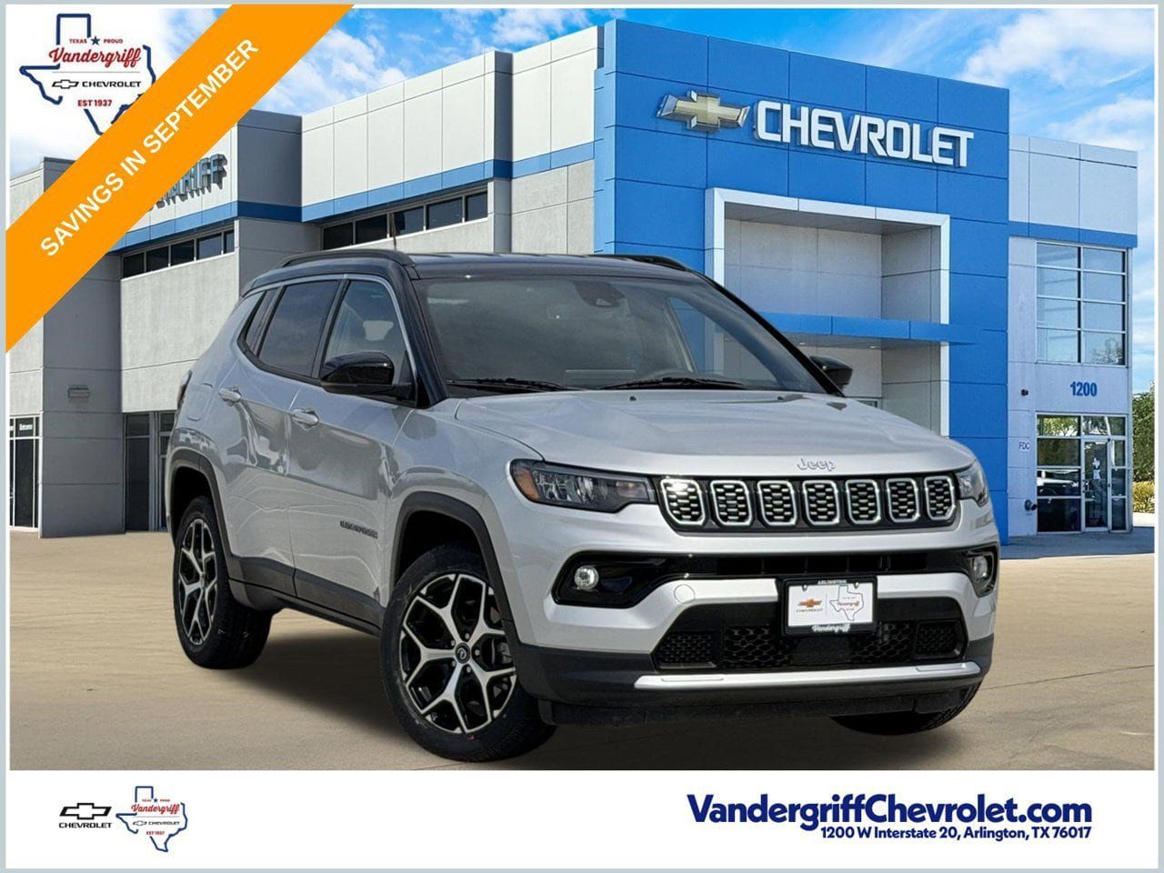 Used 2025 Jeep Compass Limited AWD/4WD image 1