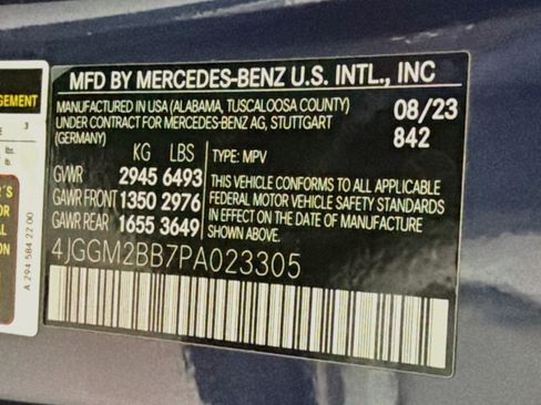 Certified 2023 Mercedes-Benz EQE 350+ SUV w/ Exclusive Trim Package image 24