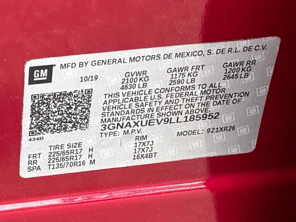 Used 2020 Chevrolet Equinox LT AWD/4WD image 46