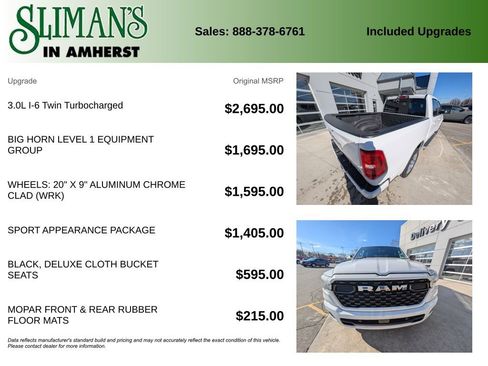 Used 2025 RAM 1500 Big Horn AWD/4WD image 10