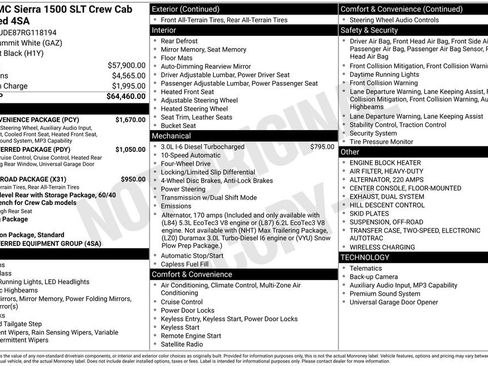 Used 2024 GMC Sierra 1500 SLT w/ SLT Convenience Package AWD/4WD image 14
