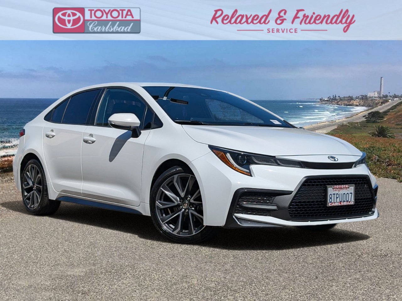Used 2021 Toyota Corolla SE w/ SE Premium Package FWD image 1