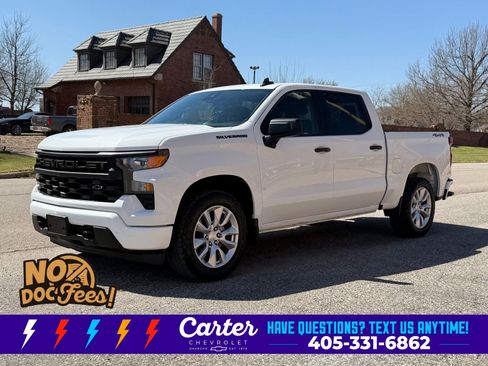 Used 2023 Chevrolet Silverado 1500 Custom w/ LPO, Dark Essentials Package AWD/4WD image 6
